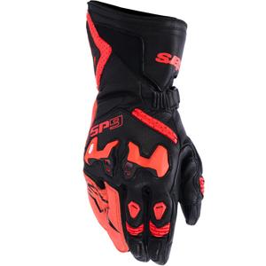 Alpinestars SP-9 Motorradhandschuhe schwarz-fluoreszierend rot
