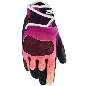 Alpinestars Stella Mogress Airflow Gradient-Schwarze Motorradhandschuhe für Damen