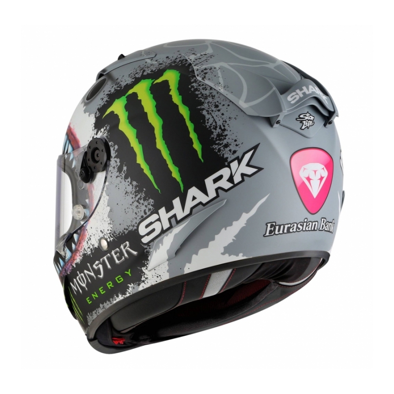 Integralhelm SHARK RACE R-PRO Lorenzo Weißer Hai