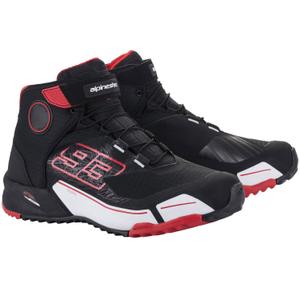 Alpinestars CR-X Drystar MM93 Motorradstiefel Kollektion Schwarz-Rot-Weiß