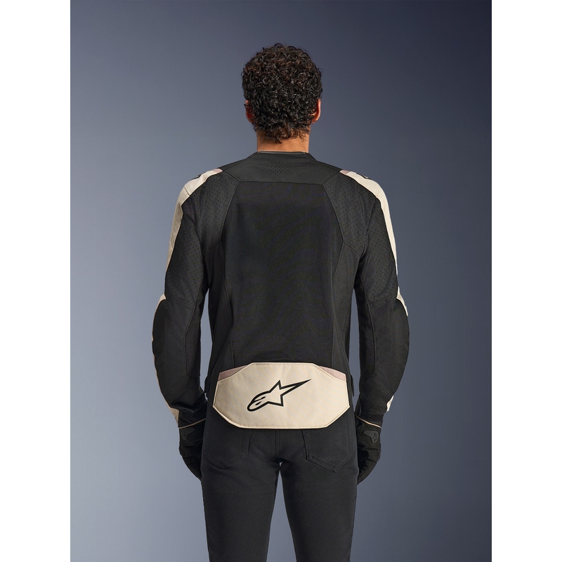 Alpinestars T-SPS Air V2 Motorradjacke schwarz-sand