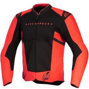 Alpinestars T-SPS Air V2 MM93 Motorradjacke, Fluo-Kollektion, Rot-Schwarz
