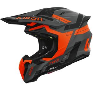 Airoh Twist 3 Dynasty Motocross-Helm, matt fluororange - II. Qualität