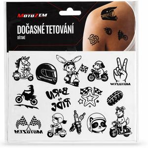 Temporäres Tattoo MotoZem Kinder