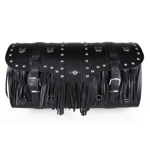 Chopper RSA-16C Motorradkoffer aus Leder mit Schloss - II. Qualität