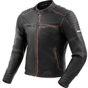 Rebelhorn Hunter II Leder-Motorradjacke, braun - 2. Wahl - II. Qualität