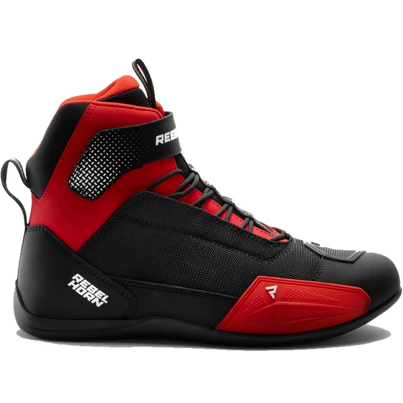 Rebelhorn Swift Motorradstiefel schwarz-rot - 2. Wahl - II. Qualität