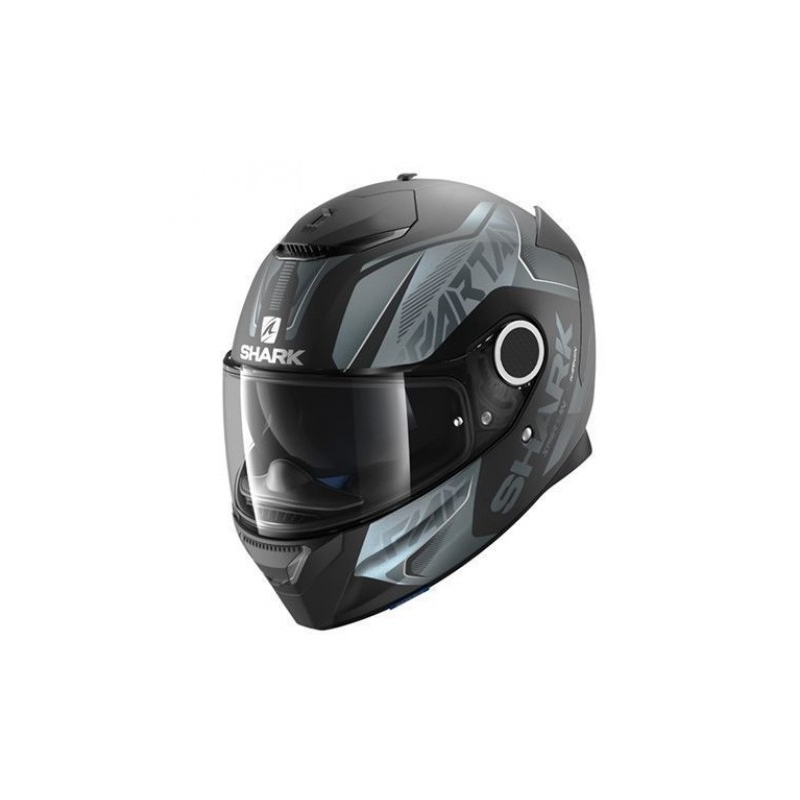 Integralhelm SHARK SPARTAN Karken Mat schwarz-grau