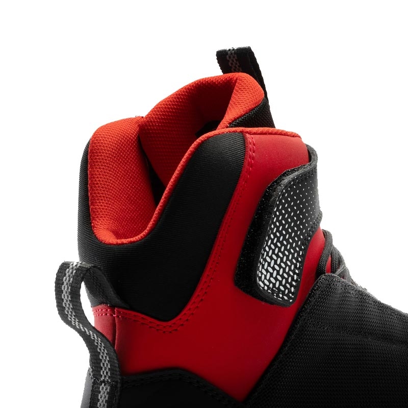 Rebelhorn Swift Motorradstiefel schwarz-rot - 2. Wahl - II. Qualität