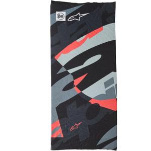 Halswärmer Alpinestars BUFF Mogress Camouflage-Schwarz-Fluororot-Grau
