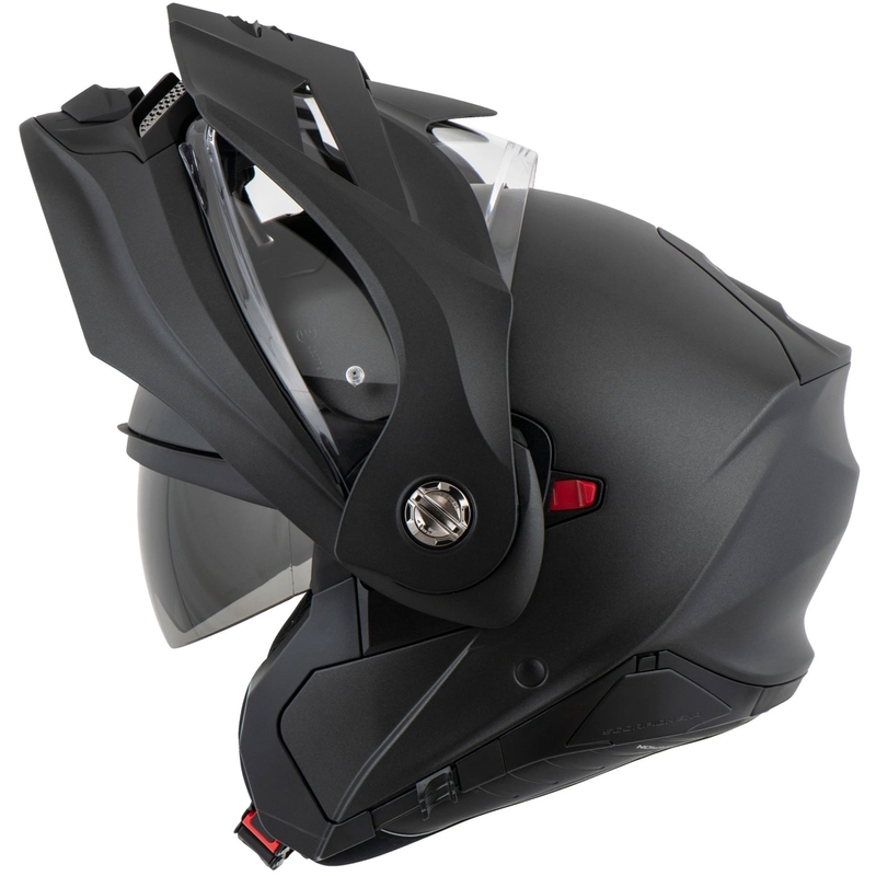 Motorradhelm SCORPION ADX-2, einfarbig perlmuttschwarz matt