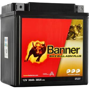AGM-Batterie Banner Bike Bull AGM PLUS AGM PLUS 530 01 / BGTX30-3 - GTX30-3
