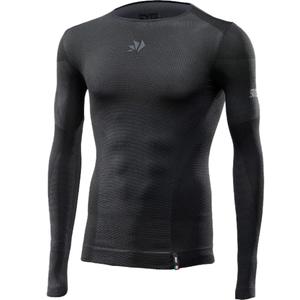 Funktionelles Langarm-T-Shirt SIXS BT TS2L V2 schwarz-dunkelgrau
