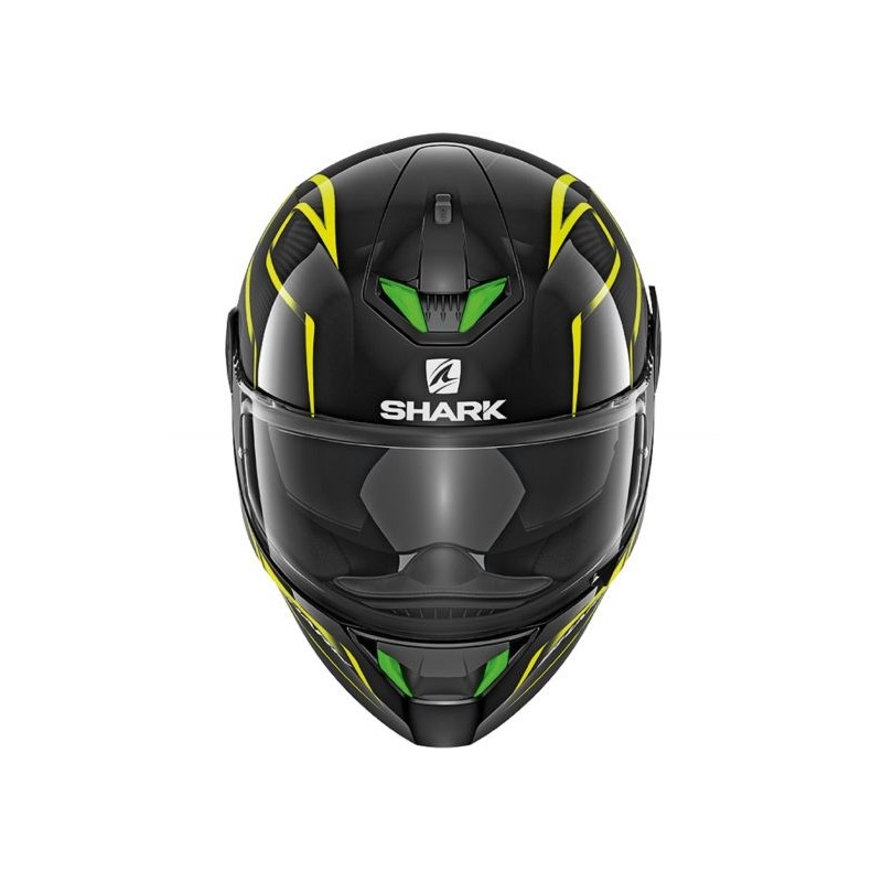 Integralhelm SHARK SKWAL 2 Flynn schwarz-grau-fluo gelb Ausverkauf