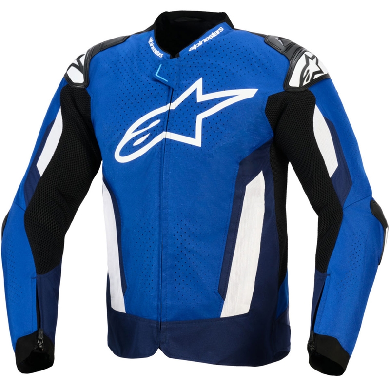 Alpinestars T-GP Air Motorradjacke blau-weiß-schwarz