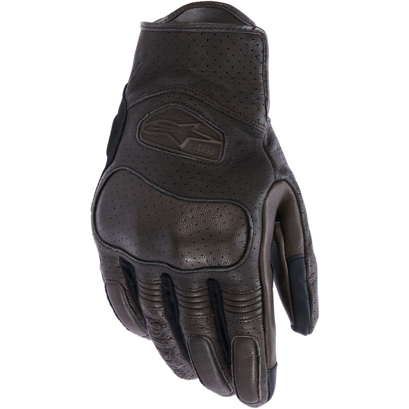 Alpinestars Mustang V3 Motorradhandschuhe braun-schwarz