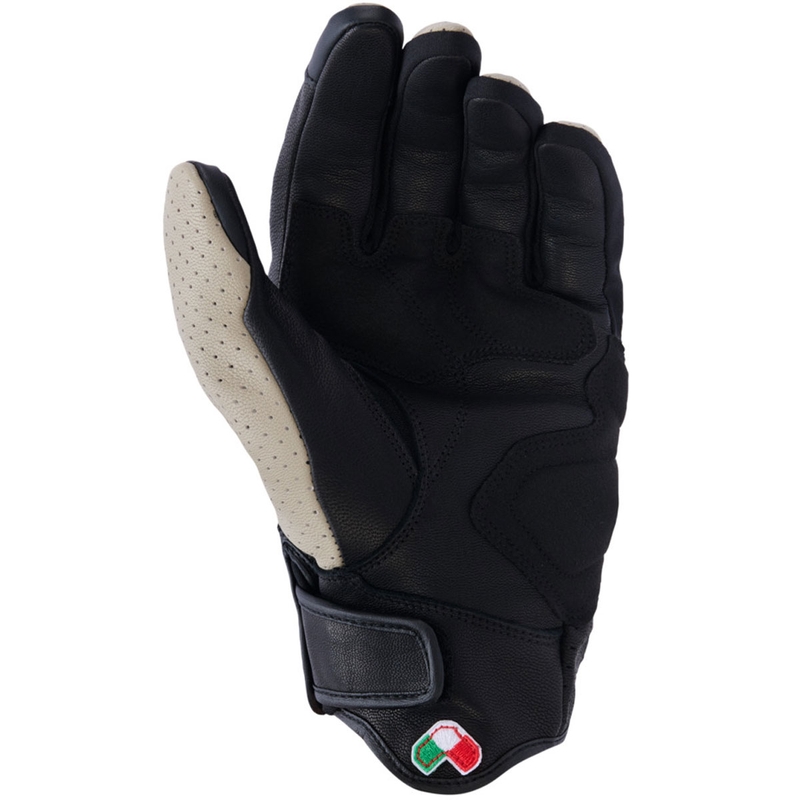 Alpinestars Mustang V3 Motorradhandschuhe beige-schwarz