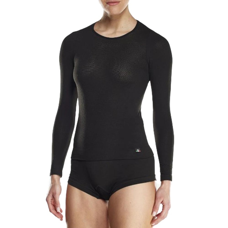 Funktionelles Damen-Langarmshirt SIXS F TS2 schwarz