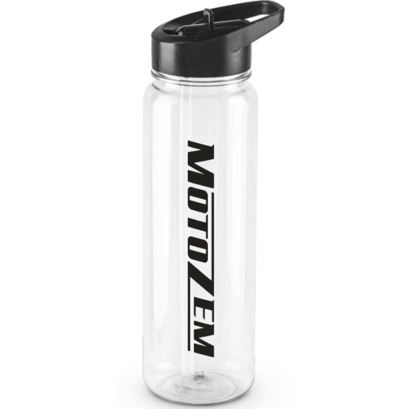 MotoZem Trinkflasche 750 ml transparent