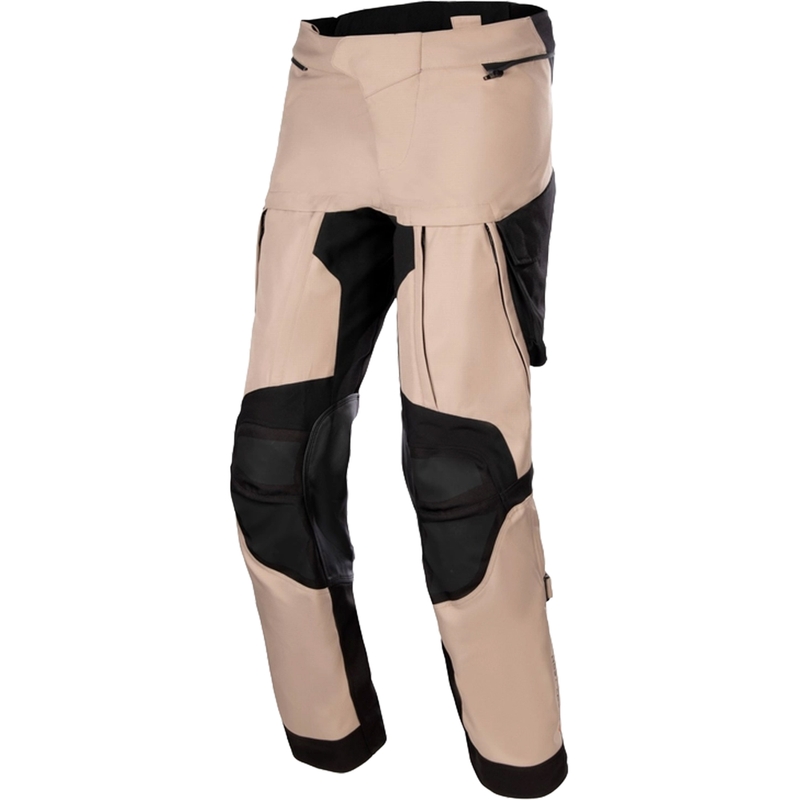 Alpinestars Halo Drystar Motorradhose khaki-schwarz