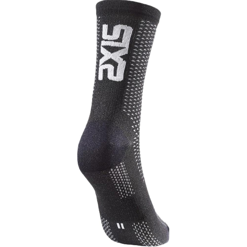 Funktionelle Socken SIXS SHORT LOGO V2 schwarz Carbon