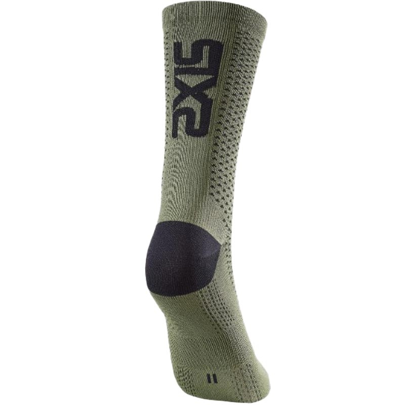 Funktionelle Socken SIXS SHORT LOGO V2 grün