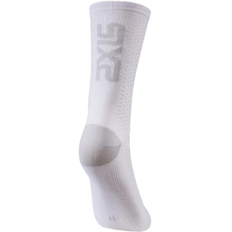 Funktionelle Socken SIXS SHORT LOGO V2 silber-weiß