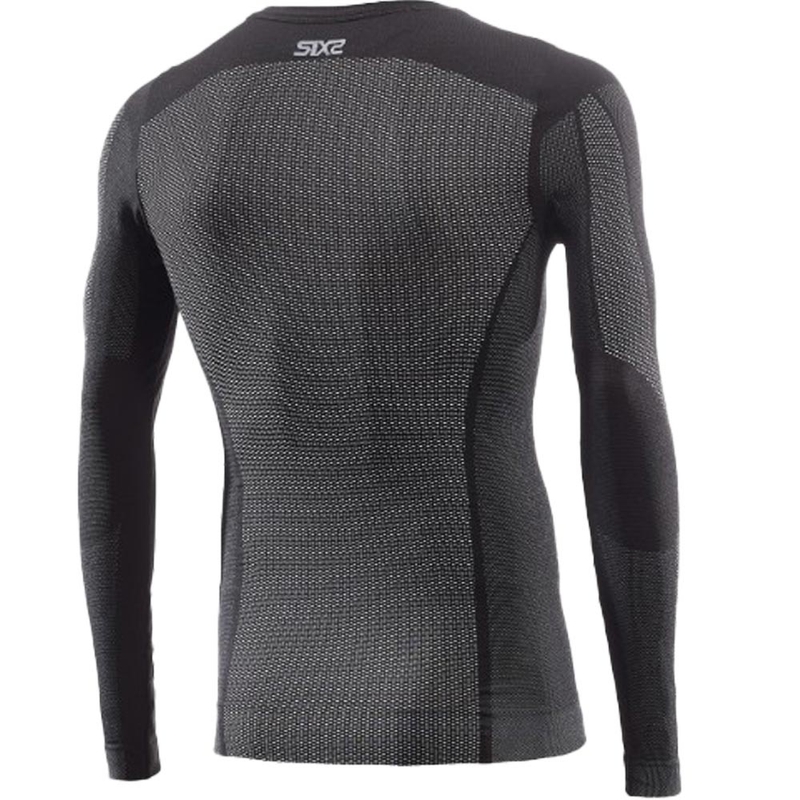SIXS TS2 V2 Langarm-Funktionsshirt, Schwarz Carbon