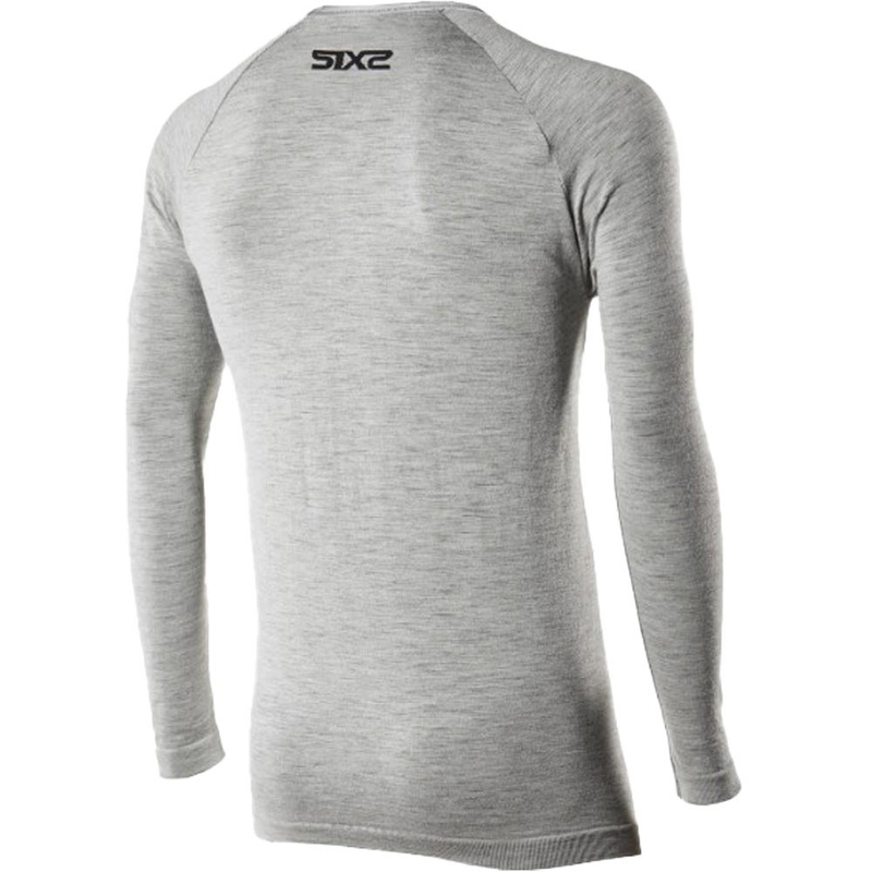 Thermo-Langarmshirt SIXS TS2 MERINOS grau