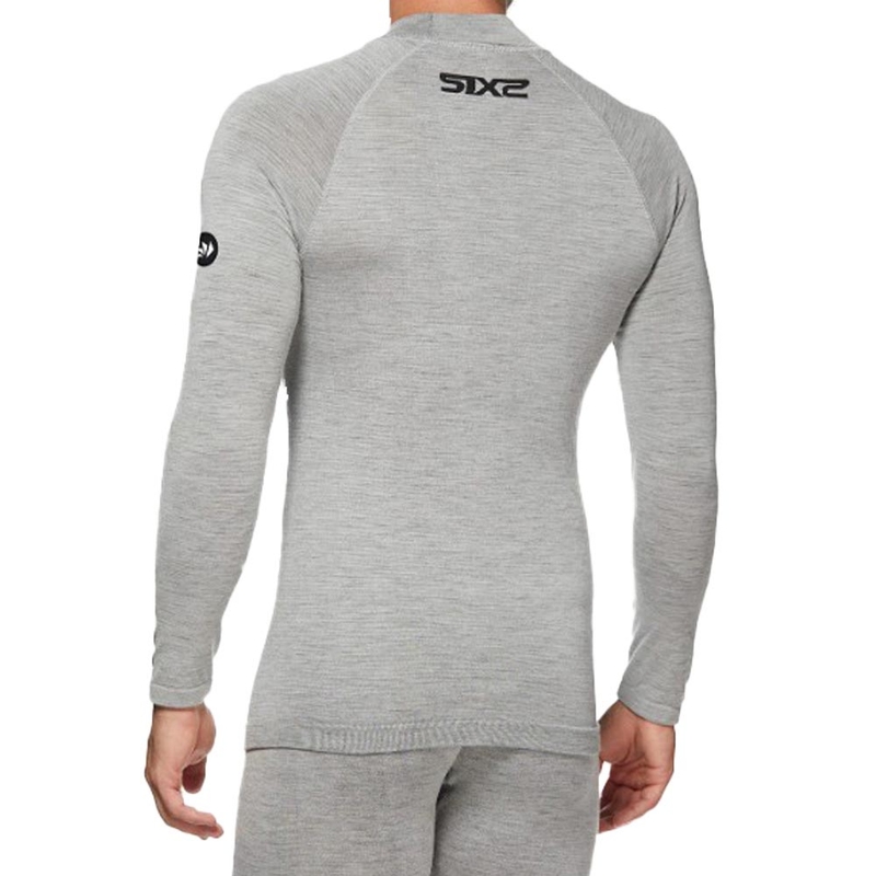 Thermo-Langarmshirt SIXS TS3 MERINOS grau