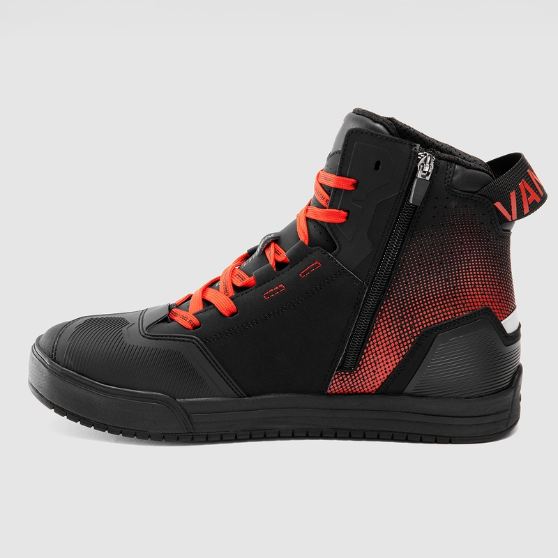 Rebelhorn Vandal II Motorradstiefel schwarz-rot