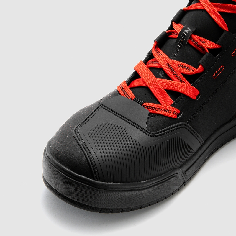 Rebelhorn Vandal II Motorradstiefel schwarz-rot