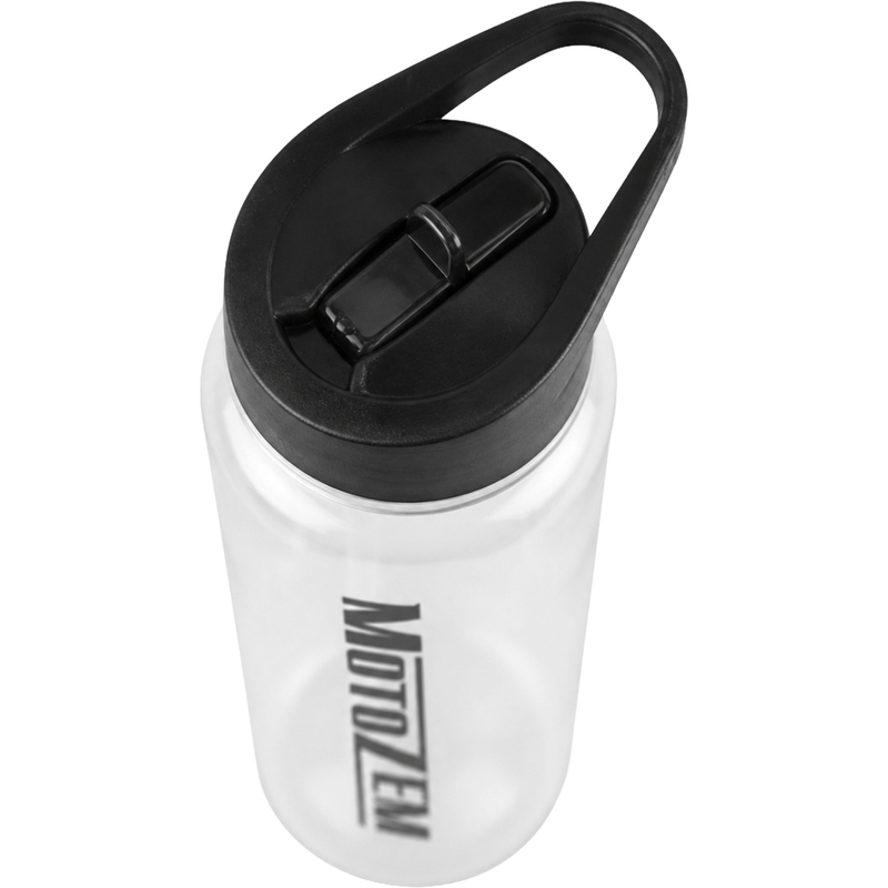 MotoZem Trinkflasche 750 ml transparent