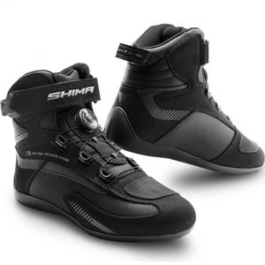 Shima Exo Motorradstiefel schwarz-schwarz