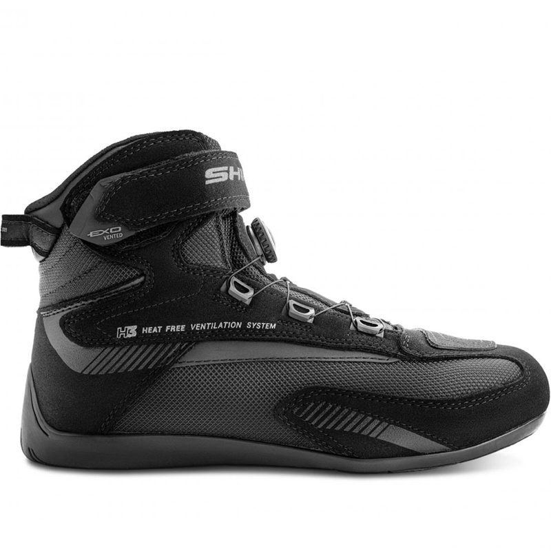 Shima Exo Motorradstiefel schwarz-schwarz