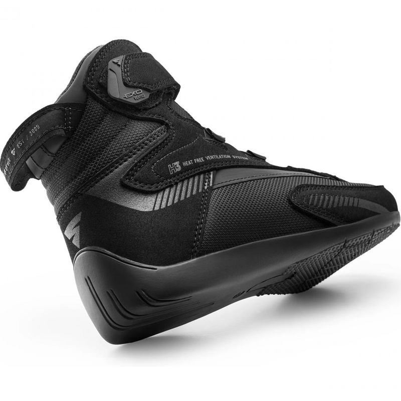 Shima Exo Motorradstiefel schwarz-schwarz