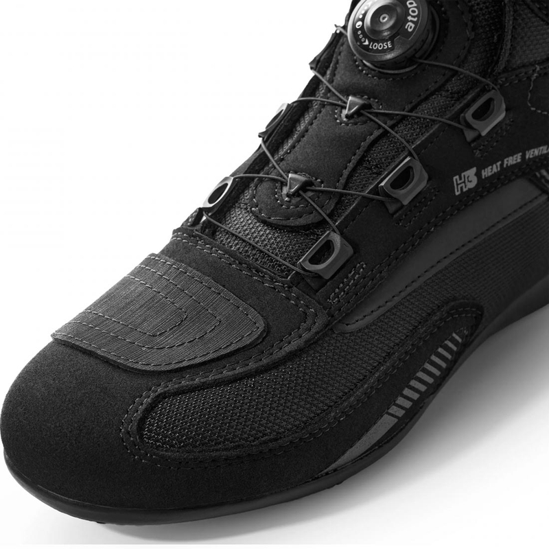 Shima Exo Motorradstiefel schwarz-schwarz