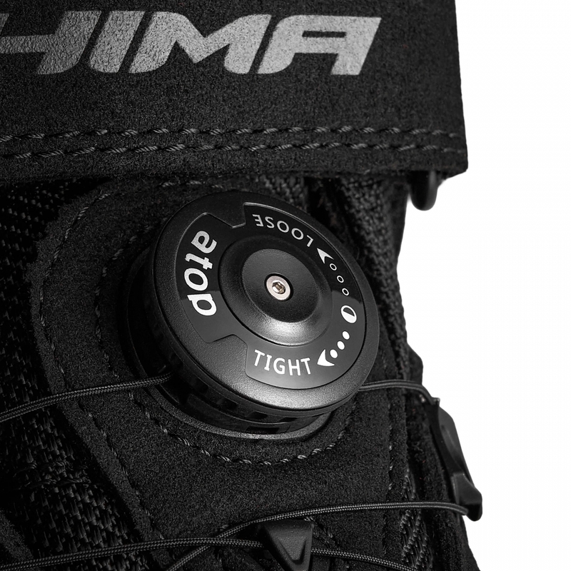 Shima Exo Motorradstiefel schwarz-schwarz