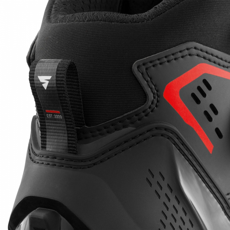 Shima Enzo Air Motorradstiefel schwarz-rot