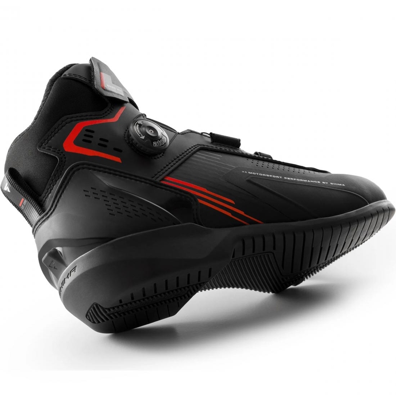 Shima Enzo Air Motorradstiefel schwarz-rot