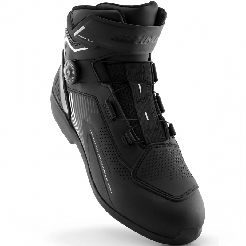 Shima Enzo Air Motorradstiefel schwarz-weiß