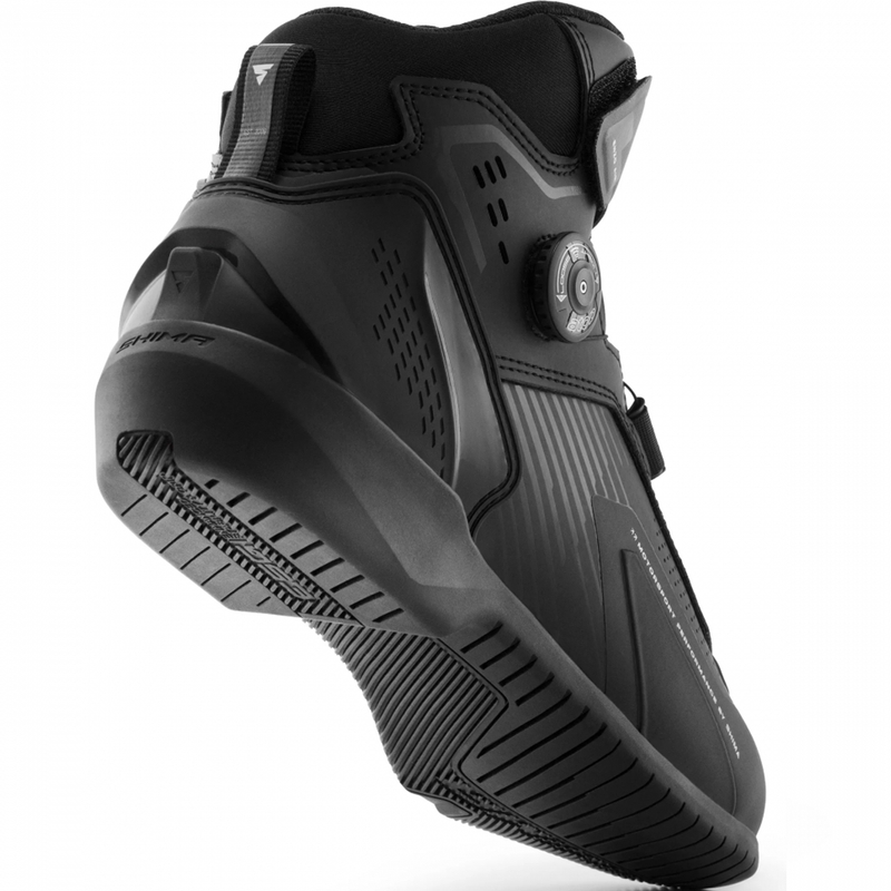 Shima Enzo Air Motorradstiefel schwarz-schwarz