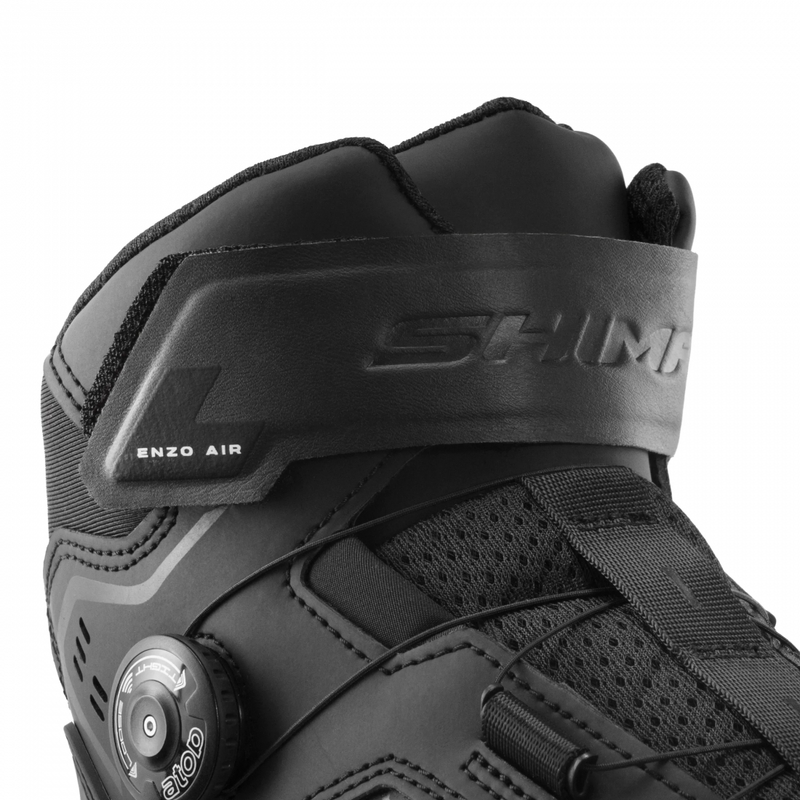 Shima Enzo Air Motorradstiefel schwarz-schwarz
