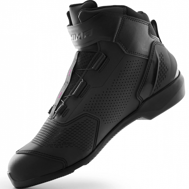 Shima Enzo Air Damen-Motorradstiefel schwarz-rosa