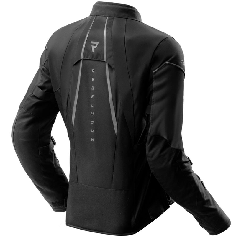 Rebelhorn Swift Damen-Motorradjacke, schwarz