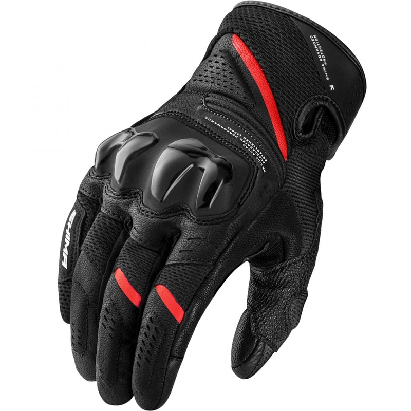 Shima Spark 3.0 Motorradhandschuhe schwarz-rot