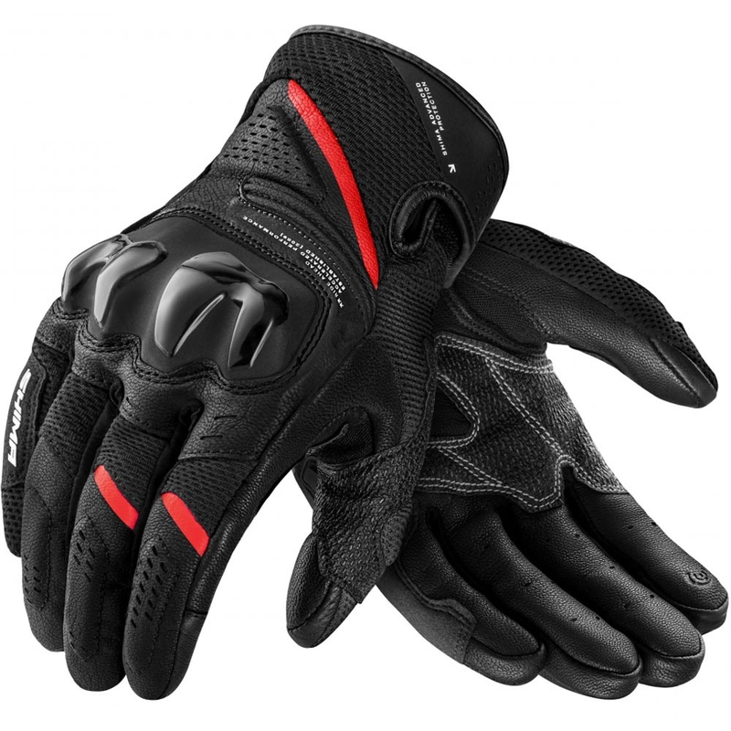 Shima Spark 3.0 Motorradhandschuhe schwarz-rot