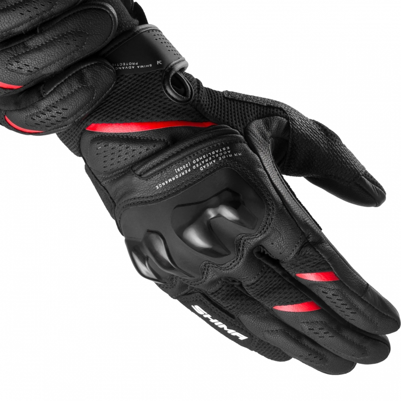 Shima Spark 3.0 Motorradhandschuhe schwarz-rot