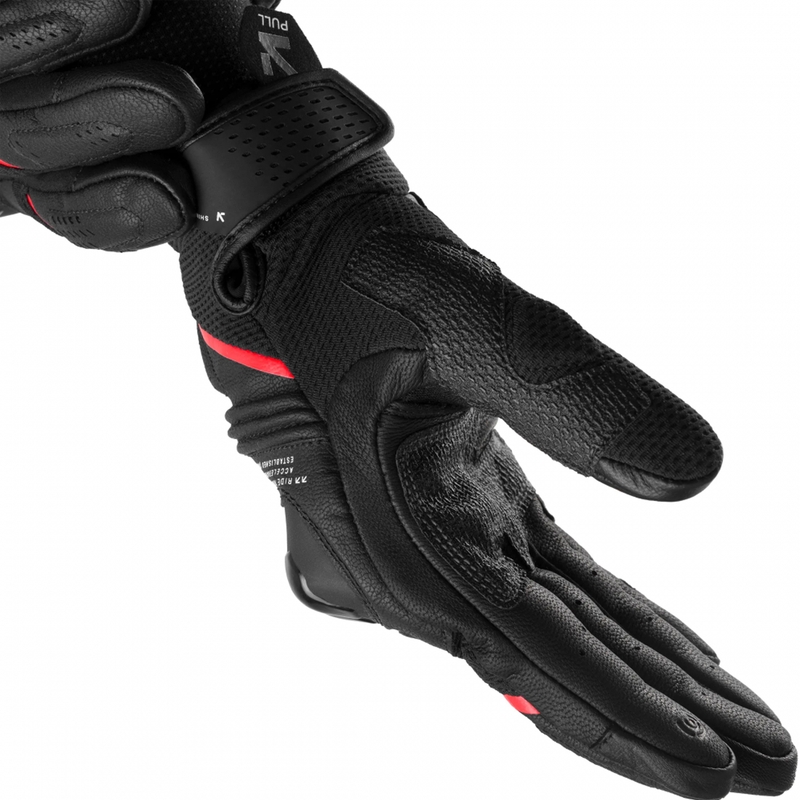 Shima Spark 3.0 Motorradhandschuhe schwarz-rot