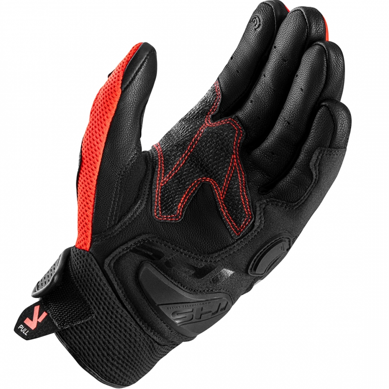 Shima Spark 3.0 Motorradhandschuhe, fluoreszierend rot